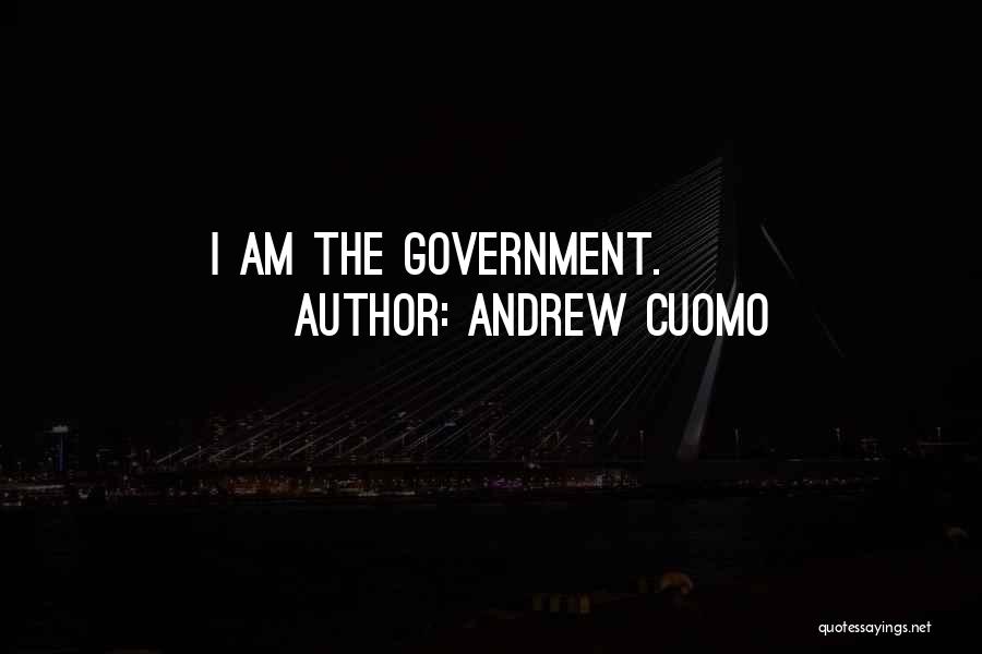 Andrew Cuomo Quotes: I Am The Government.