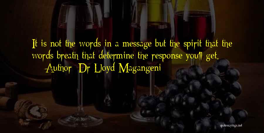 265 75 Quotes By Dr Lloyd Magangeni