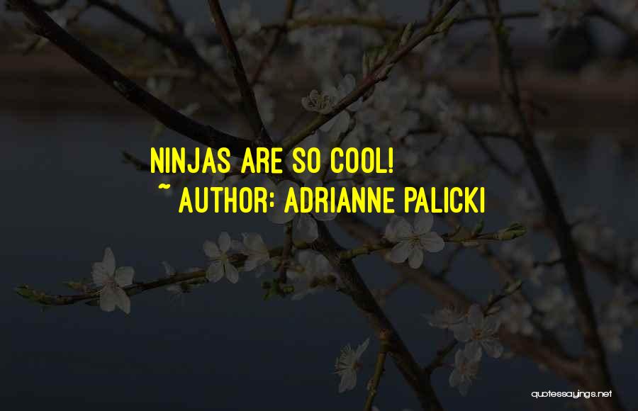 Adrianne Palicki Quotes: Ninjas Are So Cool!