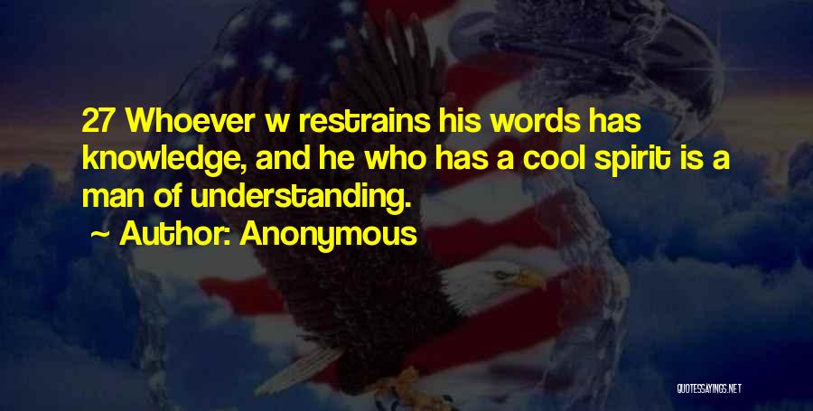 27 Quotes By Anonymous