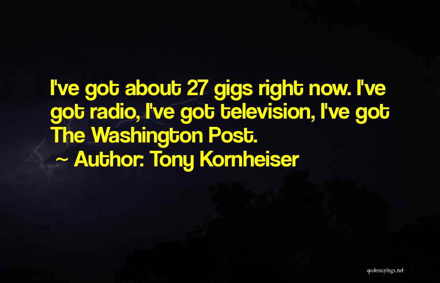 27 Quotes By Tony Kornheiser