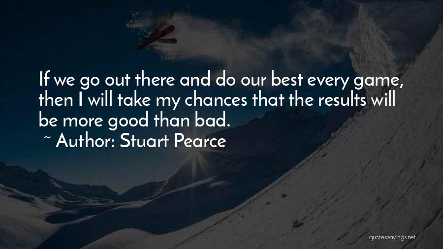 Stuart Pearce Quotes: If We Go Out There And Do Our Best Every Game, Then I Will Take My Chances That The Results