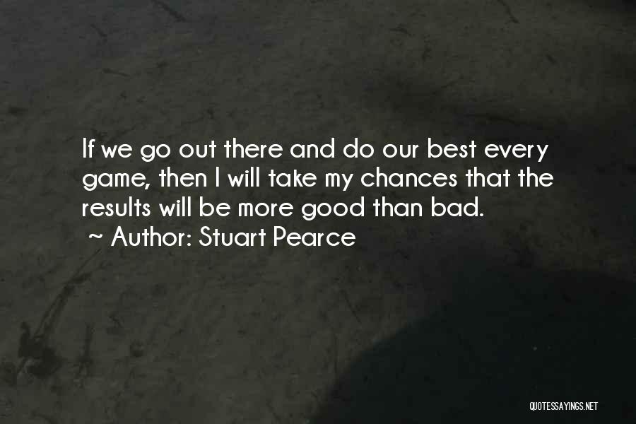 Stuart Pearce Quotes: If We Go Out There And Do Our Best Every Game, Then I Will Take My Chances That The Results