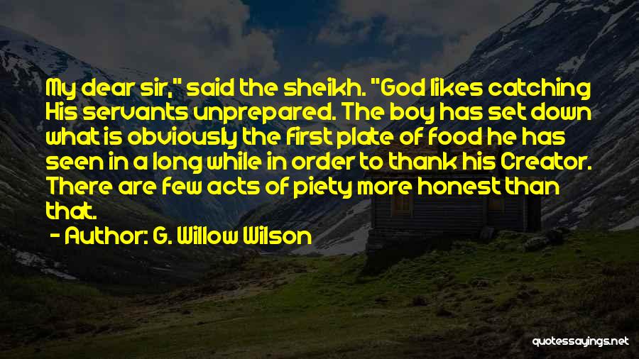 3 Acts Of God Quotes By G. Willow Wilson