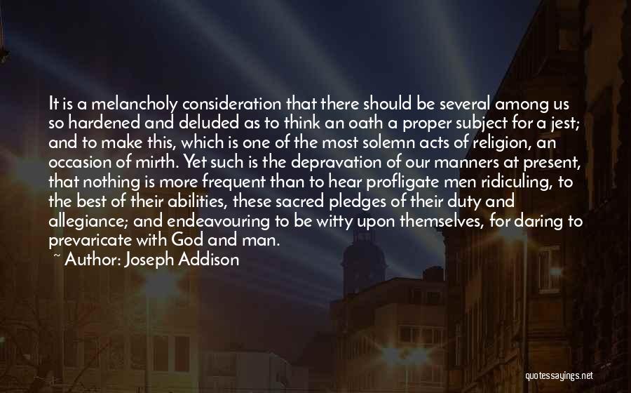 3 Acts Of God Quotes By Joseph Addison 3 Acts Of God Quotes By Joseph Addison