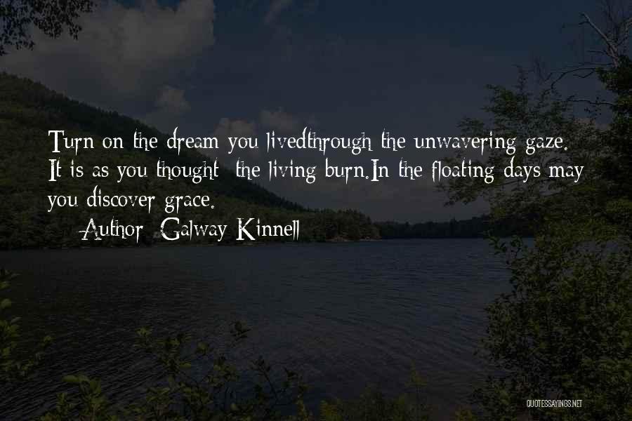 3 Days Grace Quotes By Galway Kinnell