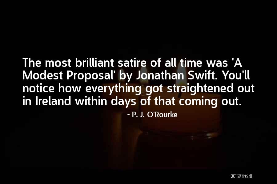 3 Days In Ireland Quotes By P. J. O'Rourke 3 Days In Ireland Quotes By P. J. O'Rourke