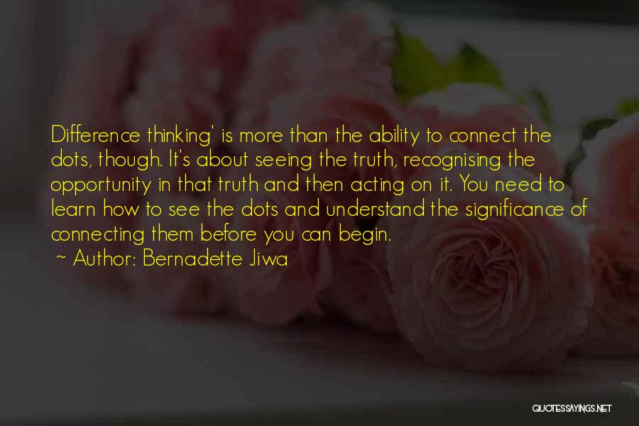 3 Dots Quotes By Bernadette Jiwa