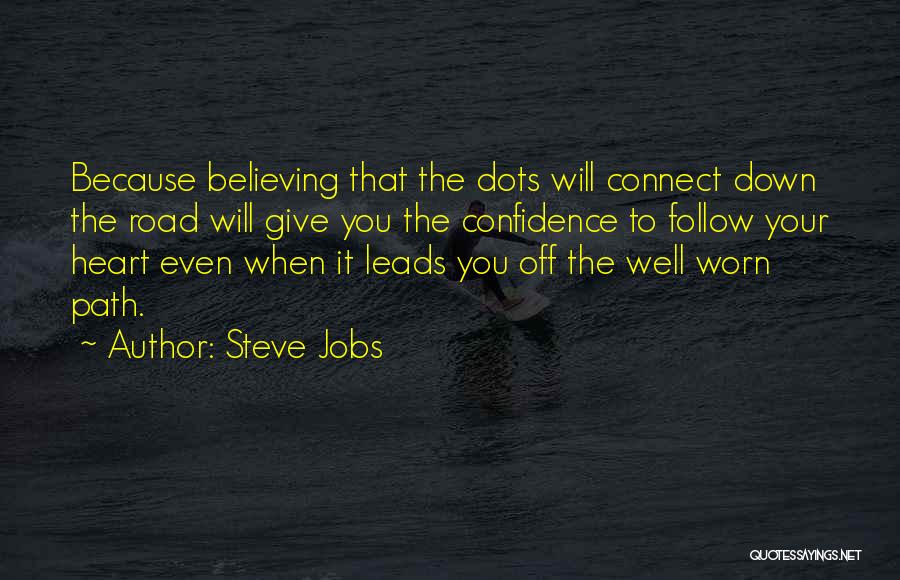 3 Dots Quotes By Steve Jobs