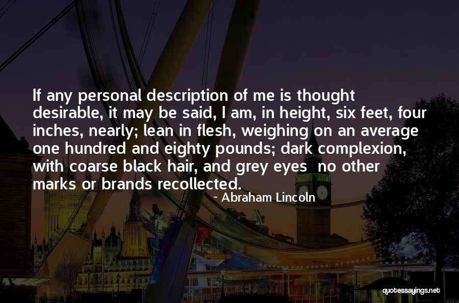 3 Inches Quotes By Abraham Lincoln