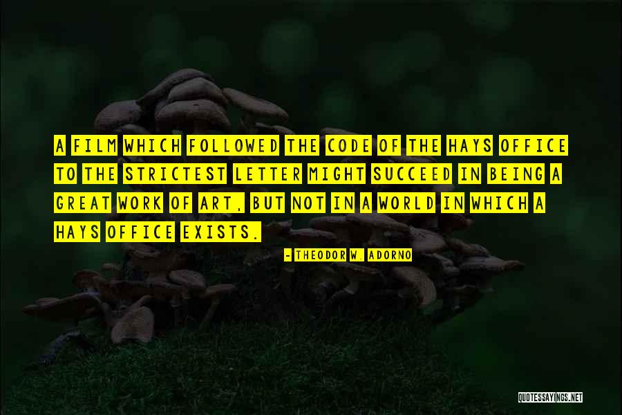 3 Letter Code Quotes By Theodor W. Adorno 3 Letter Code Quotes By Theodor W. Adorno