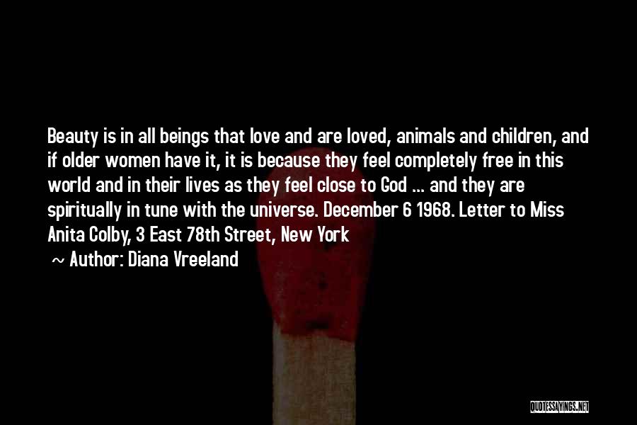 3 Letter Love Quotes By Diana Vreeland