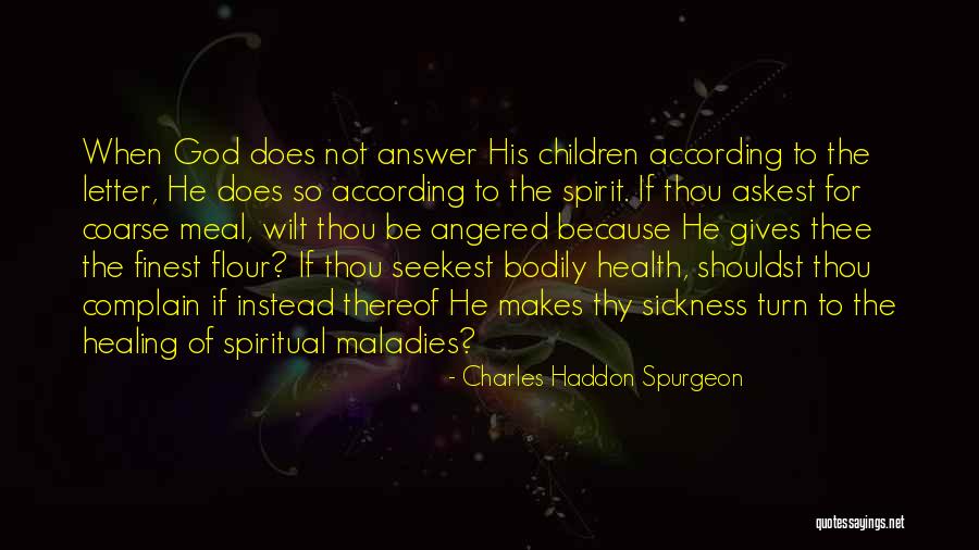 3 Letter Quotes By Charles Haddon Spurgeon