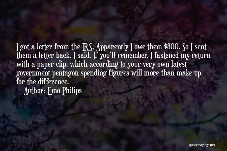 3 Letter Quotes By Emo Philips