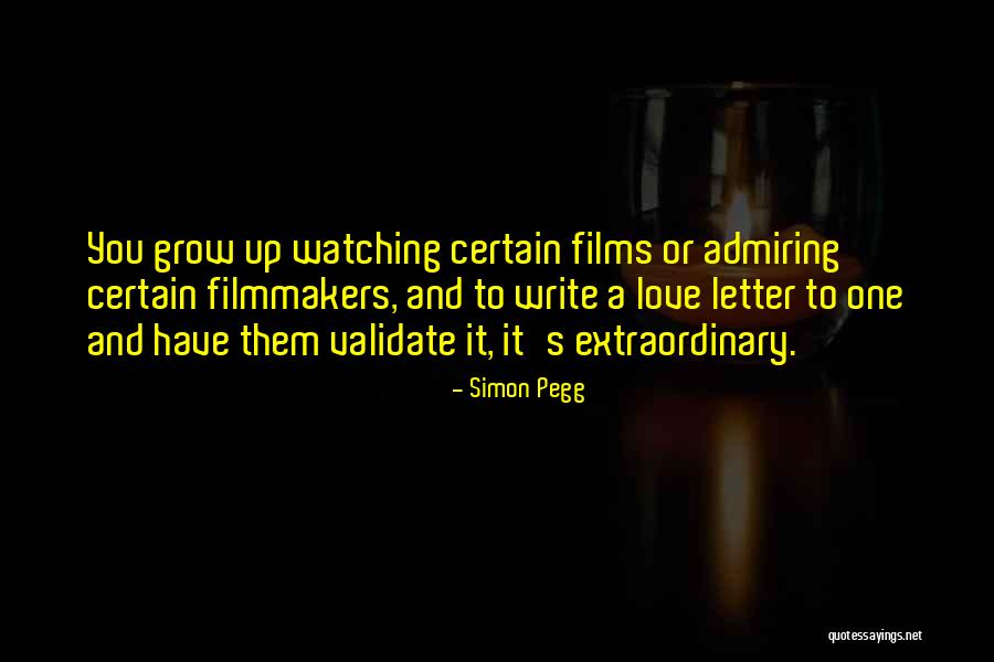 3 Letter Quotes By Simon Pegg