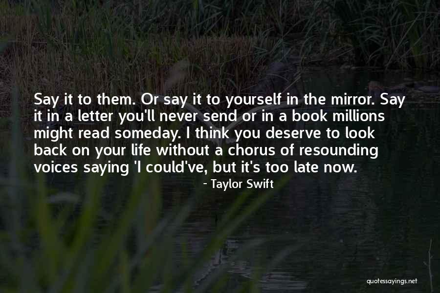 3 Letter Quotes By Taylor Swift