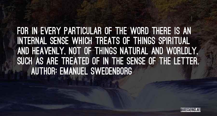 3 Letter Word Quotes By Emanuel Swedenborg