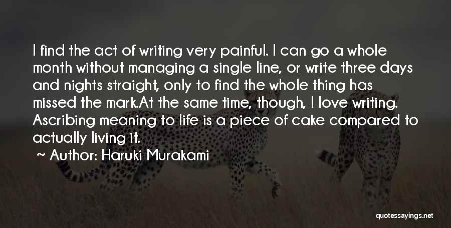 3 Month Love Quotes By Haruki Murakami