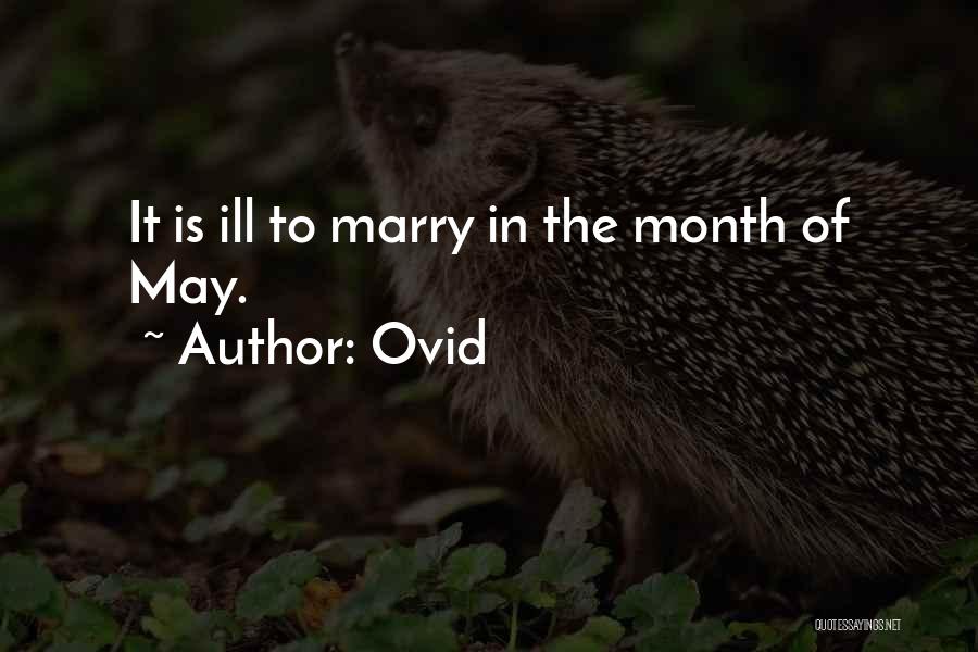 3 Months Of Marriage Quotes By Ovid