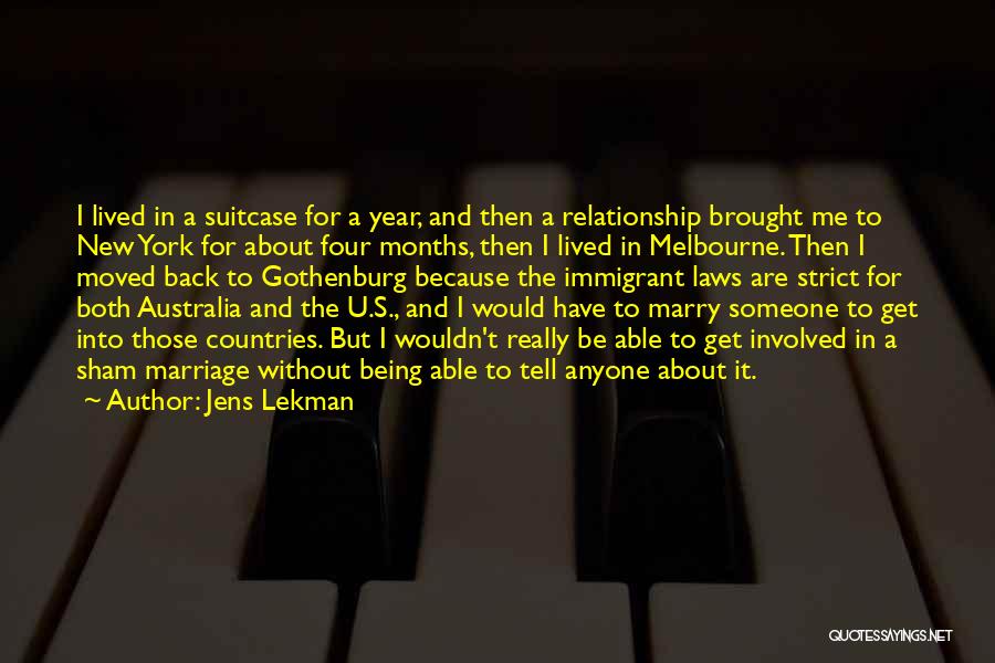 3 Months Relationship Quotes By Jens Lekman