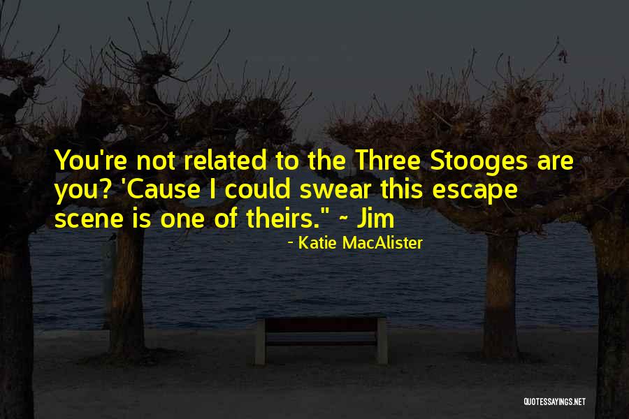 3 Stooges Quotes By Katie MacAlister 3 Stooges Quotes By Katie MacAlister
