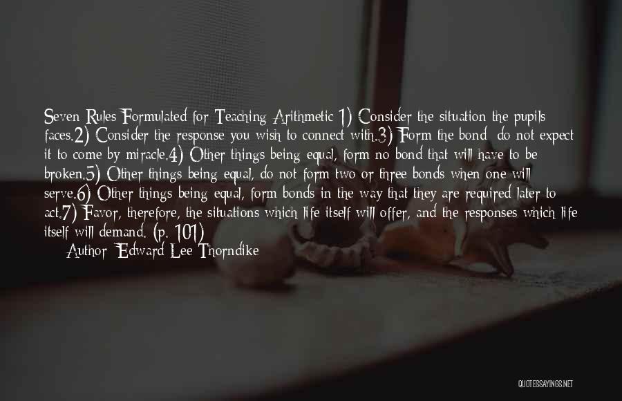 3 Things In Life Quotes By Edward Lee Thorndike