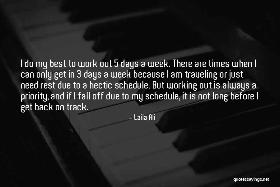 3 Times Quotes By Laila Ali 3 Times Quotes By Laila Ali