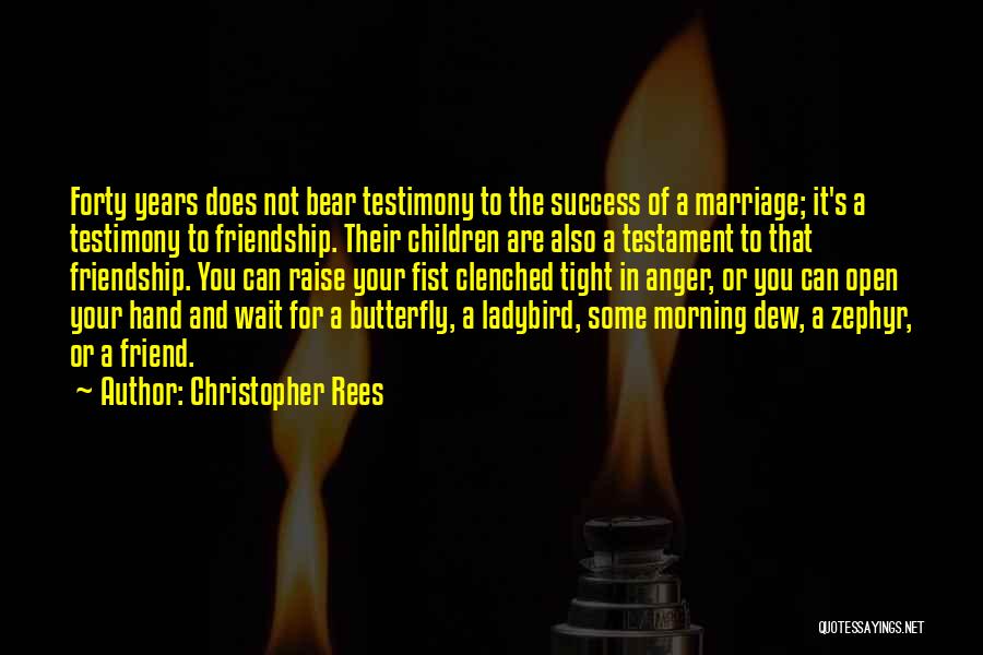 3 Way Friendship Quotes By Christopher Rees