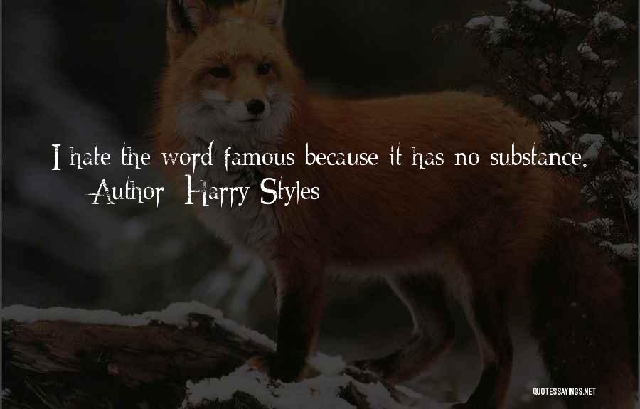 3 Word Famous Quotes By Harry Styles