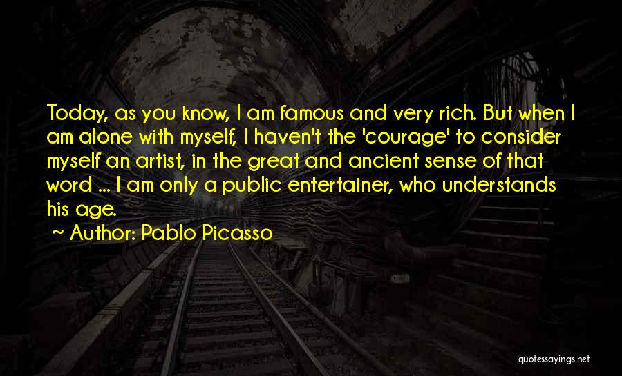 3 Word Famous Quotes By Pablo Picasso