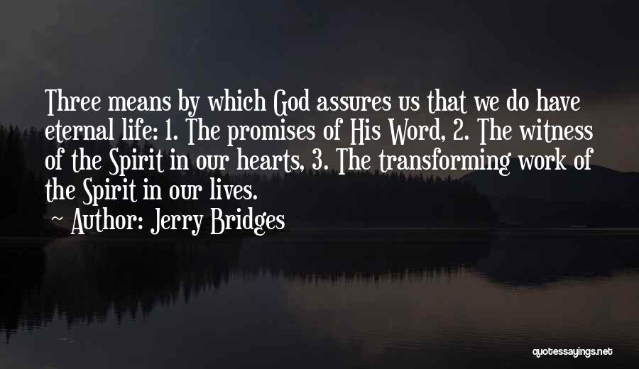 3 Word God Quotes By Jerry Bridges