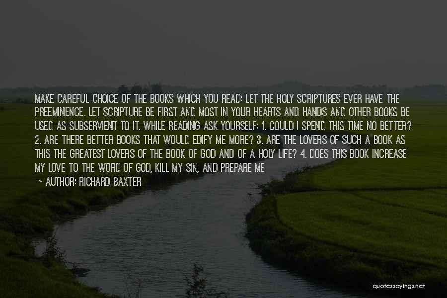 3 Word God Quotes By Richard Baxter