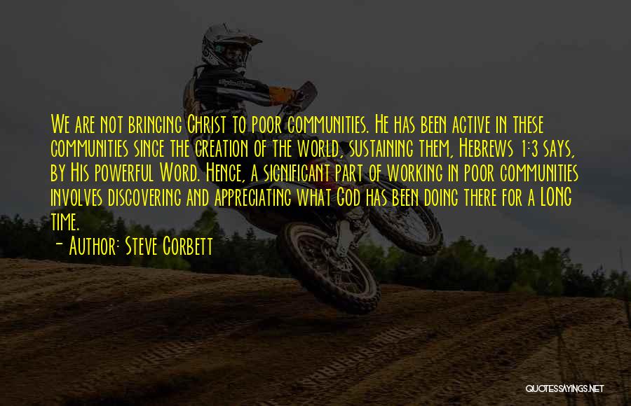 3 Word God Quotes By Steve Corbett