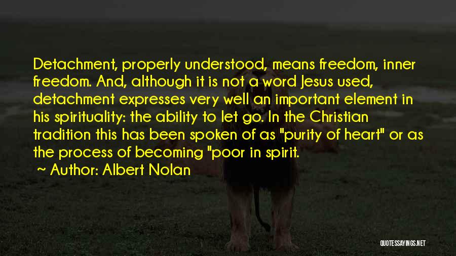 3 Word Jesus Quotes By Albert Nolan