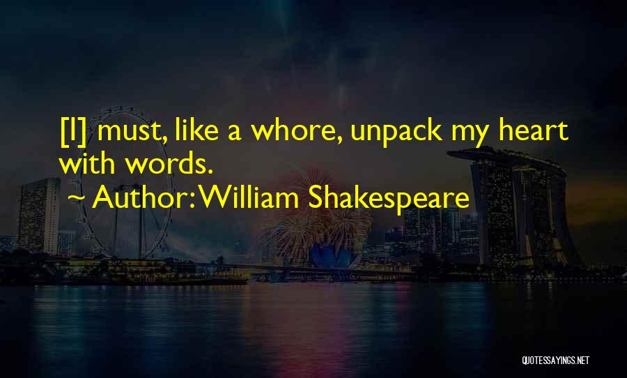 3 Words For You Quotes By William Shakespeare