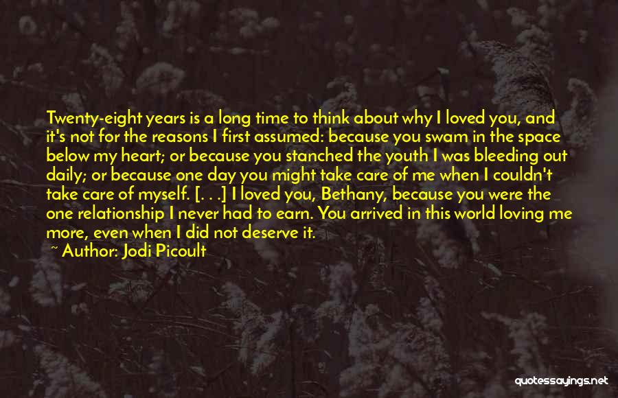 3 Years Relationship Quotes By Jodi Picoult