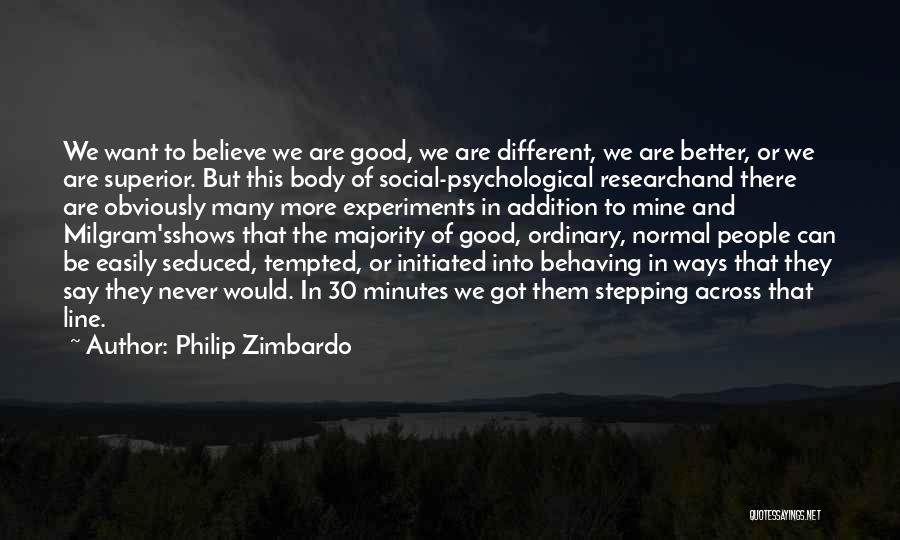 30 And Quotes By Philip Zimbardo