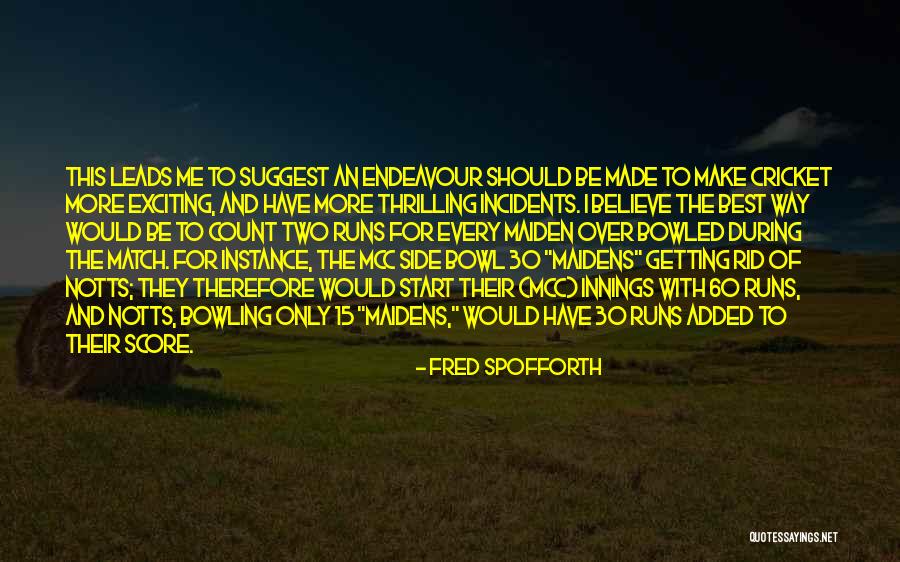30 Best Quotes By Fred Spofforth 30 Best Quotes By Fred Spofforth