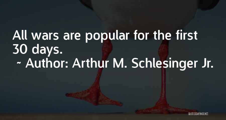 30 Days Quotes By Arthur M. Schlesinger Jr.