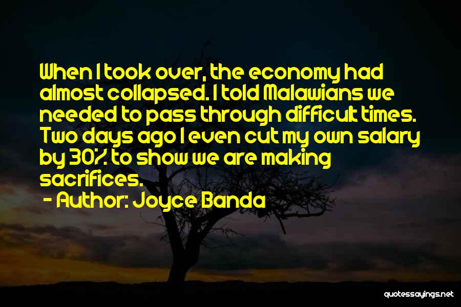 30 Days Quotes By Joyce Banda