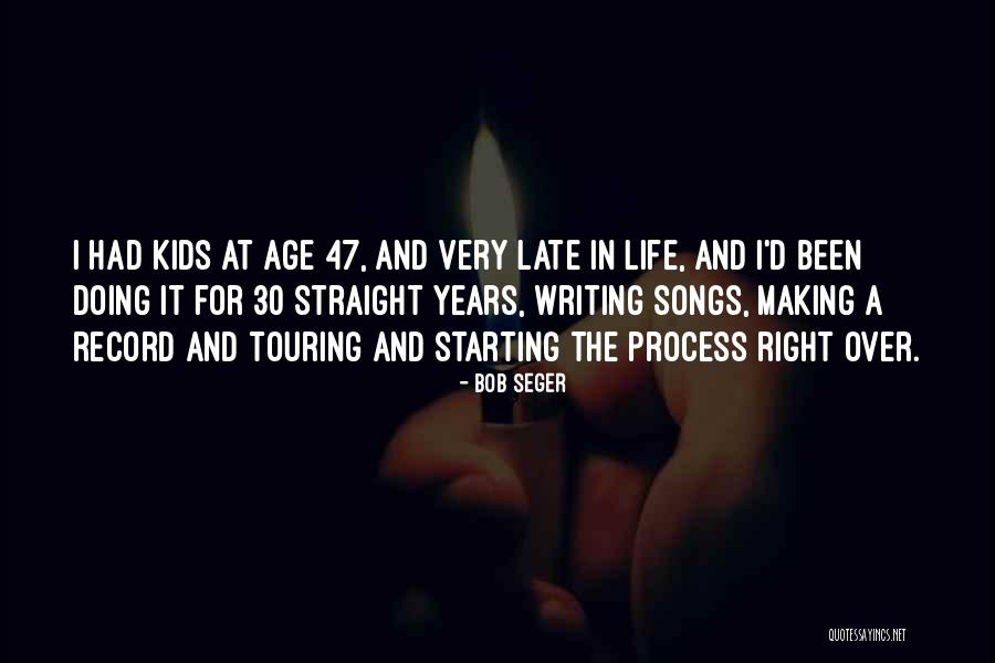 30 Years Age Quotes By Bob Seger 30 Years Age Quotes By Bob Seger