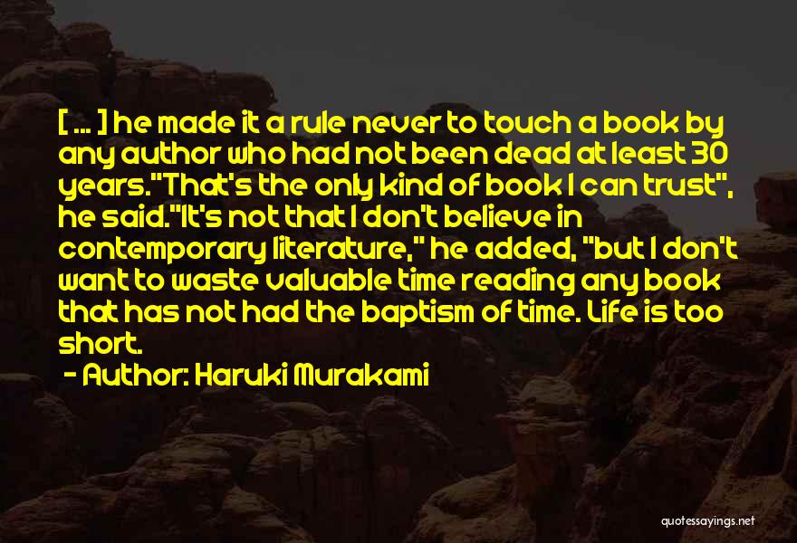 30 Years Of Life Quotes By Haruki Murakami