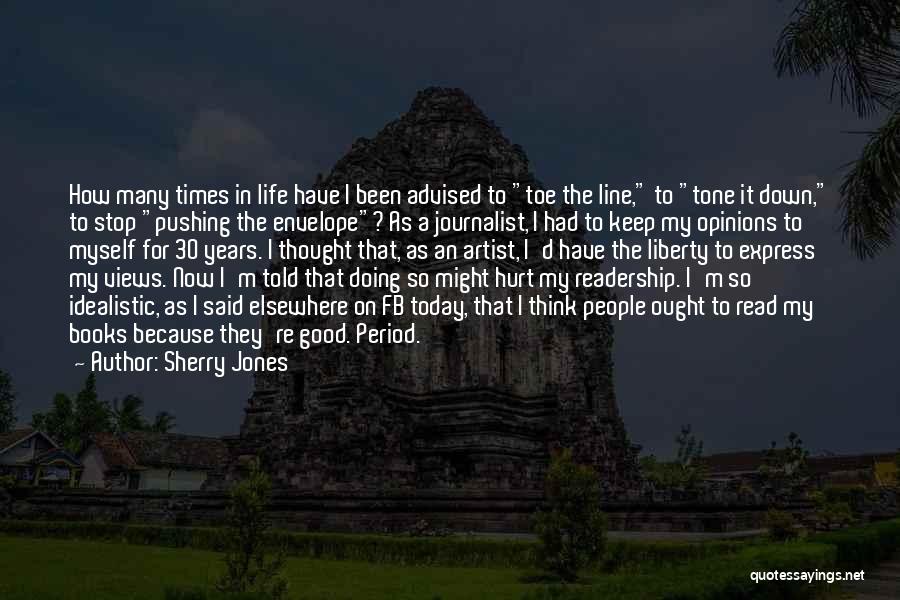 30 Years Of Life Quotes By Sherry Jones