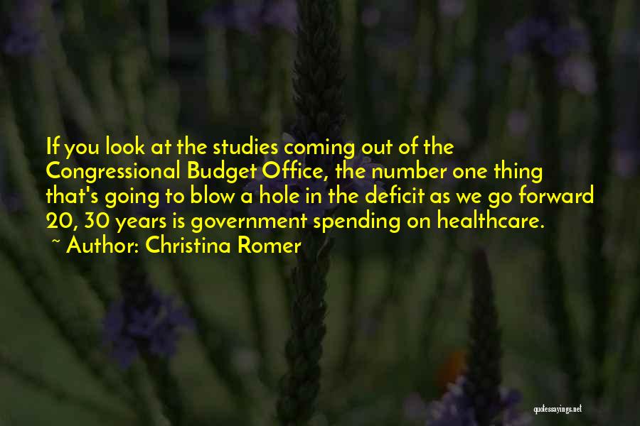 30 Years Quotes By Christina Romer
