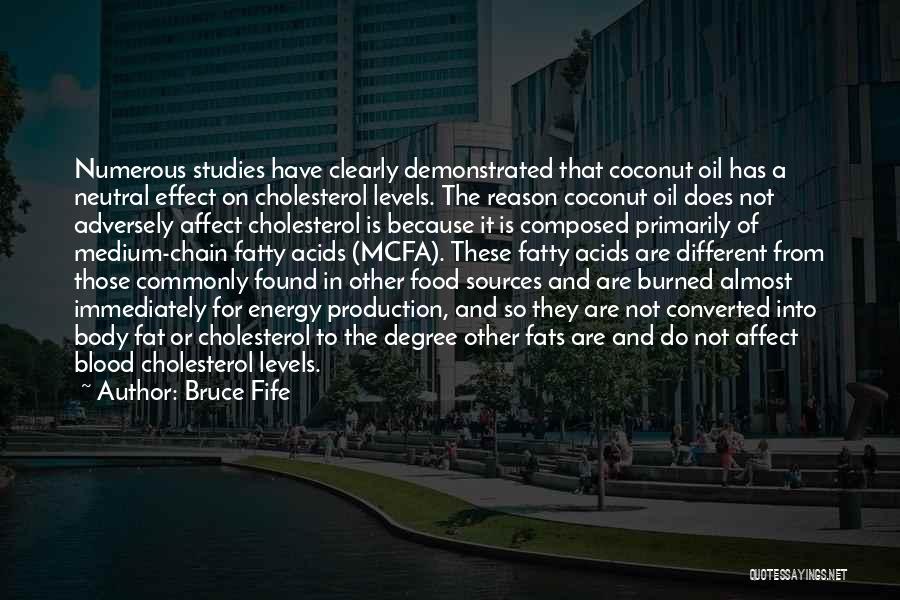 Bruce Fife Quotes: Numerous Studies Have Clearly Demonstrated That Coconut Oil Has A Neutral Effect On Cholesterol Levels. The Reason Coconut Oil Does