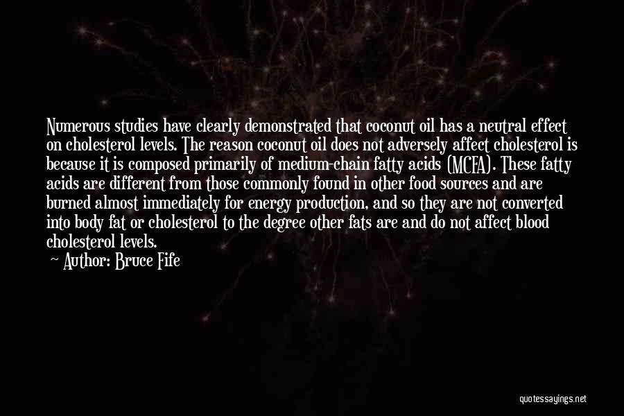 Bruce Fife Quotes: Numerous Studies Have Clearly Demonstrated That Coconut Oil Has A Neutral Effect On Cholesterol Levels. The Reason Coconut Oil Does