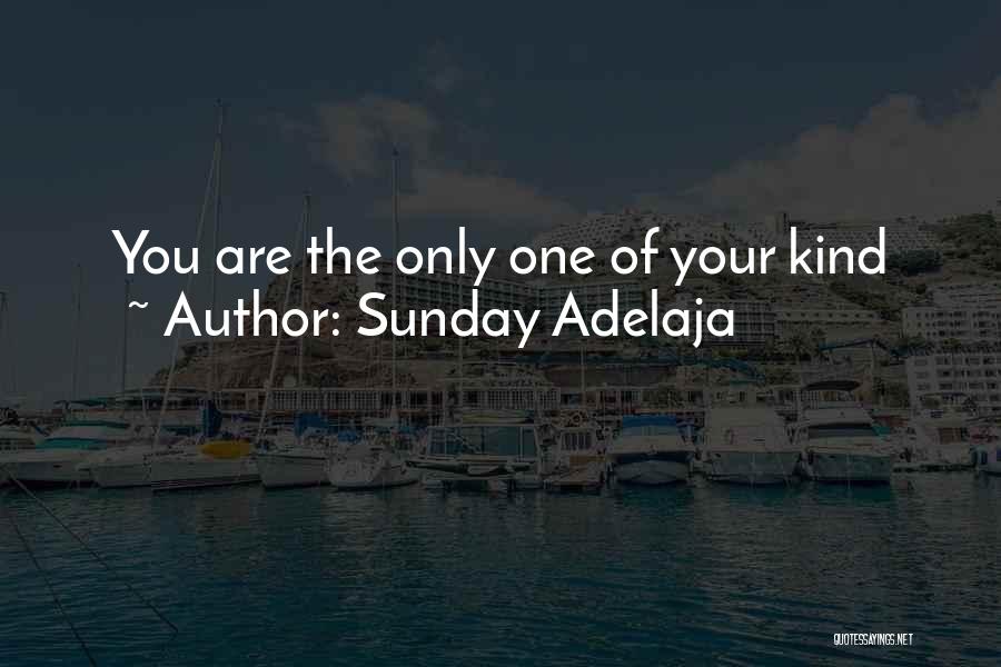 Sunday Adelaja Quotes: You Are The Only One Of Your Kind