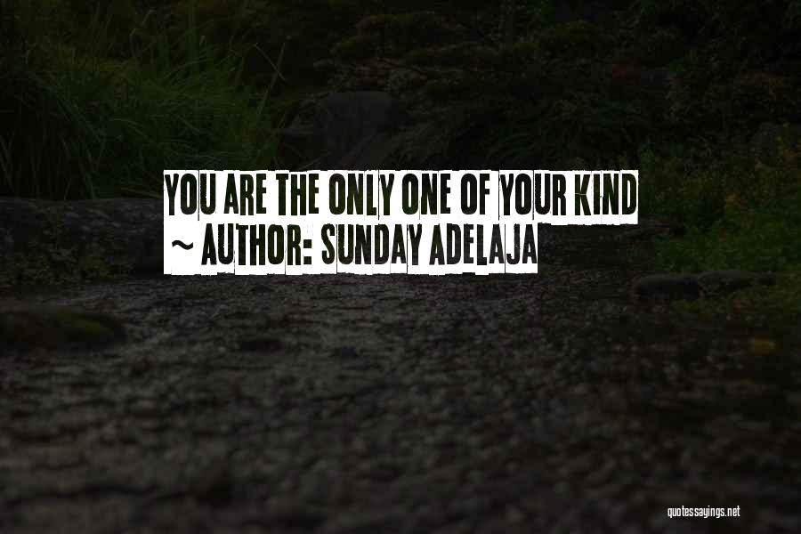 Sunday Adelaja Quotes: You Are The Only One Of Your Kind