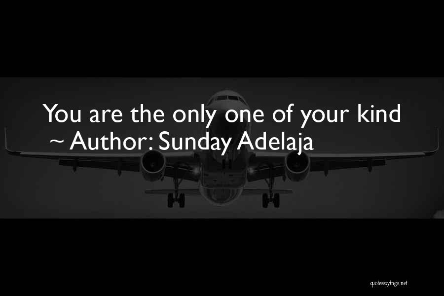 Sunday Adelaja Quotes: You Are The Only One Of Your Kind