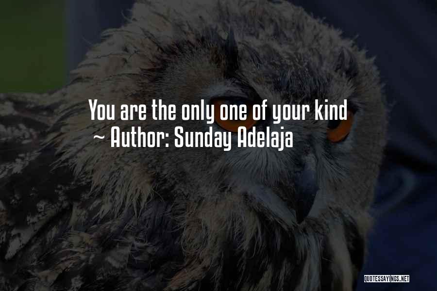 Sunday Adelaja Quotes: You Are The Only One Of Your Kind